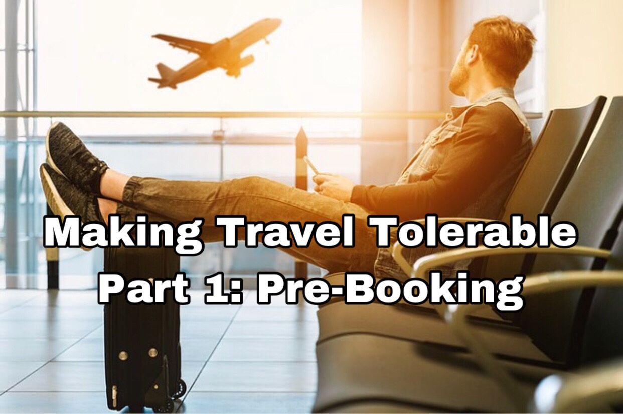 Make Your Travel More Tolerable Before You Book