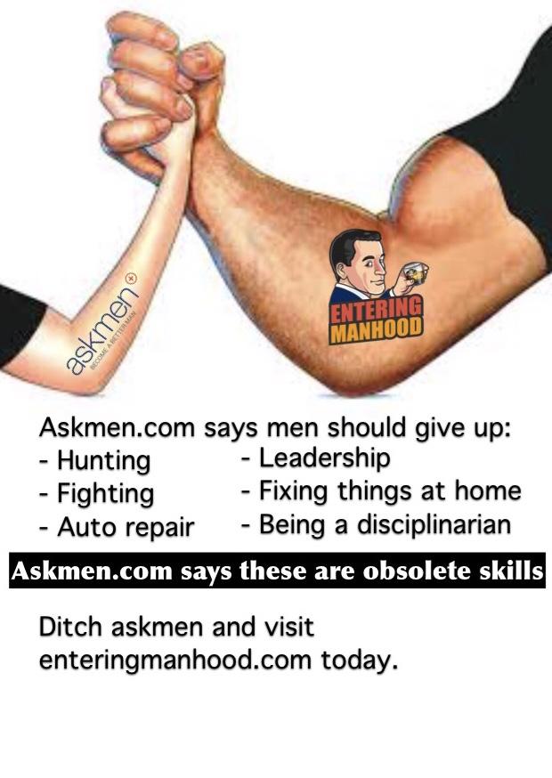Tired Of Askmen's Woke Content? You Are Welcome Here