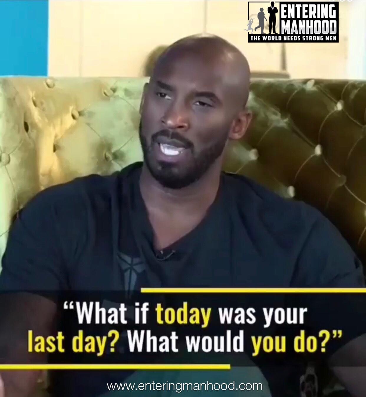 Kobe Bryant on Life, Death, and the End of the Game