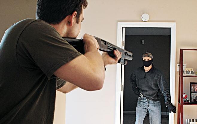 own a gun defend your family