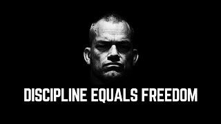 say no to stay disciplined
