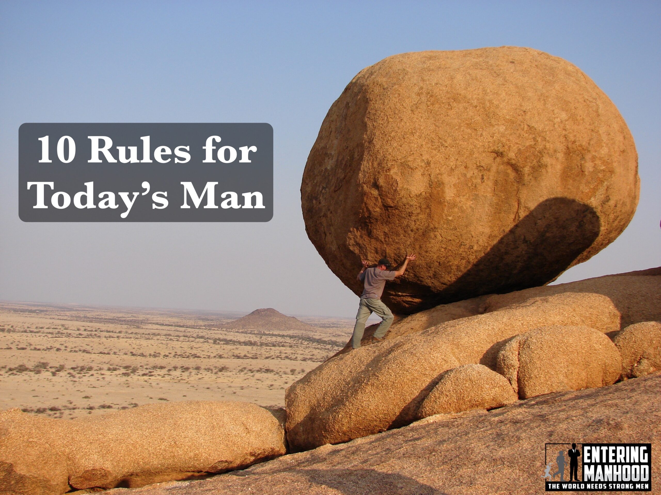 Powerful Life Rules for Today's Strong Men