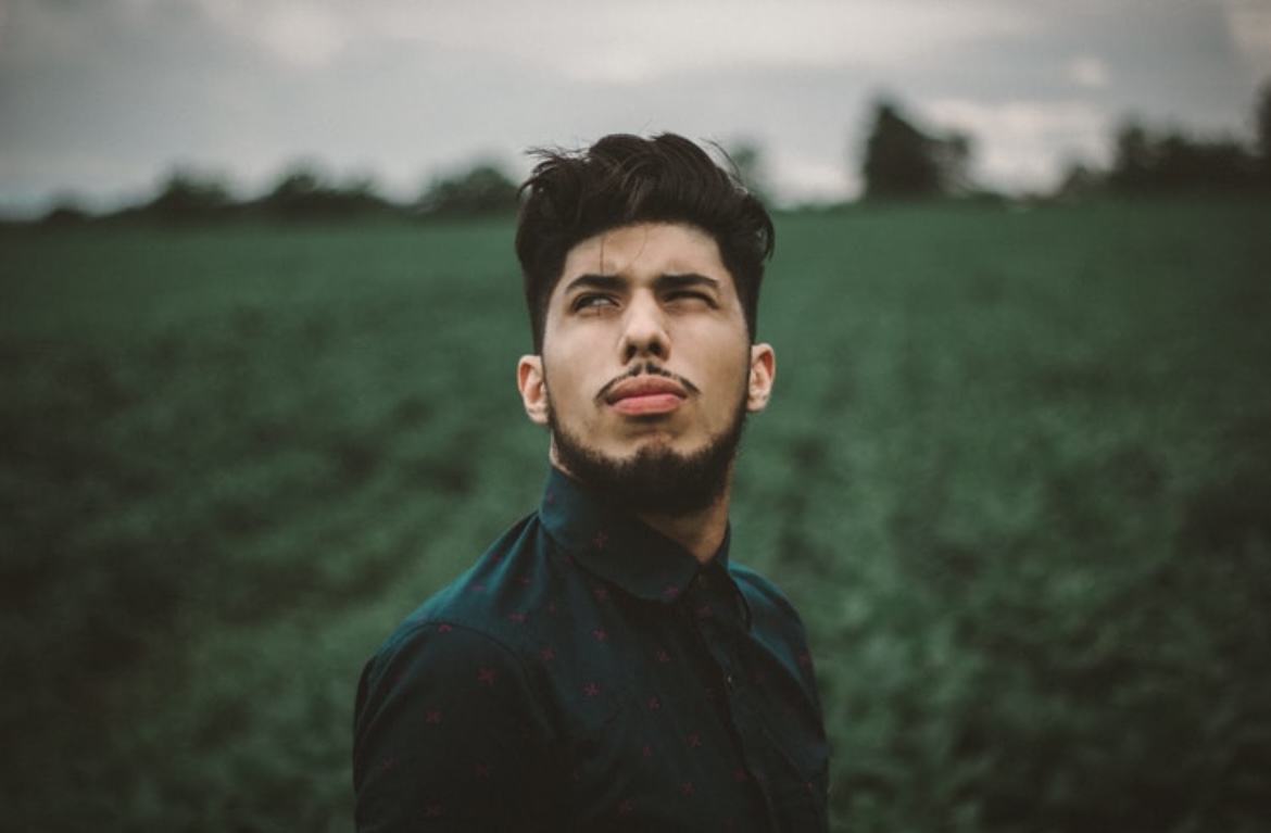man reflecting on his life code