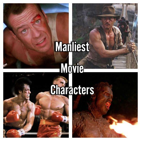 10 Most Masculine Movie Characters