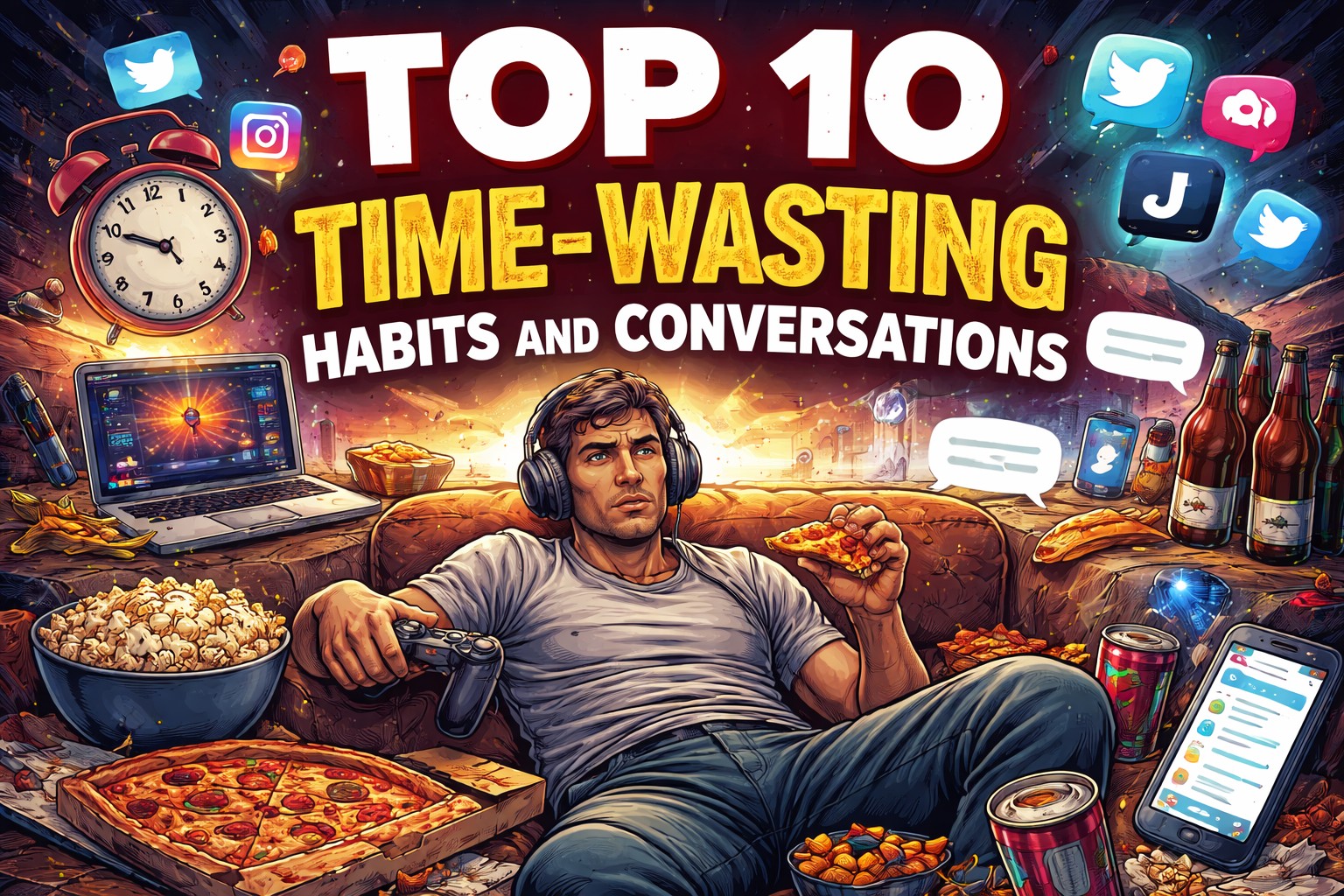 Top 10 Time Wasting Habits and Conversations