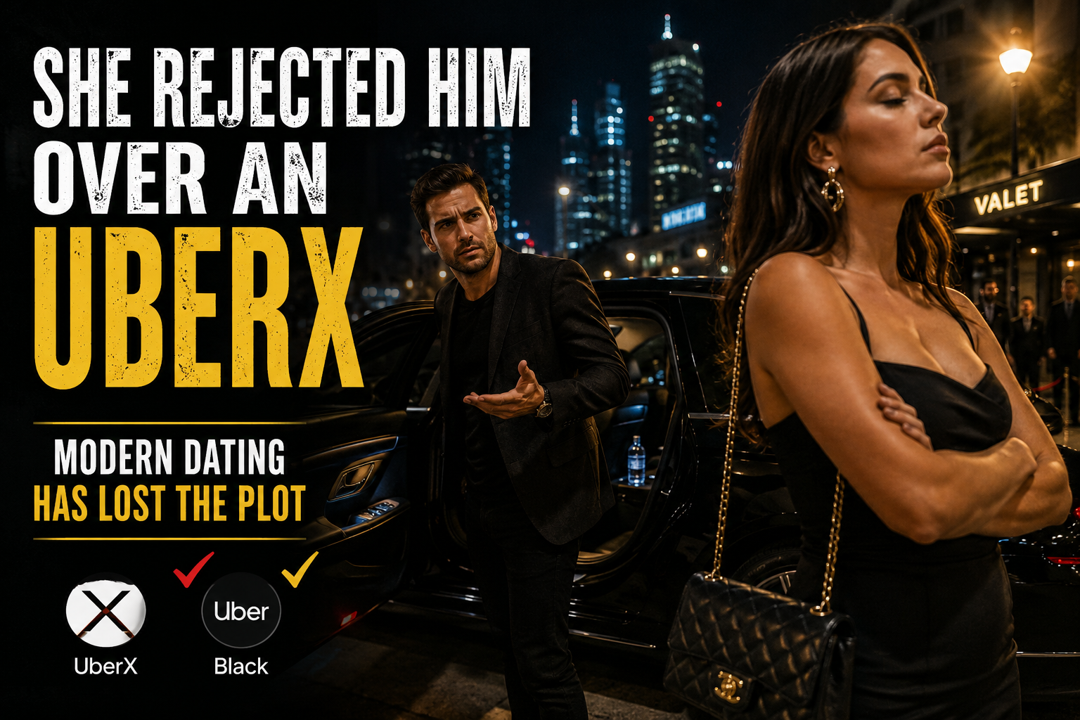 She Rejected Him Over an UberX