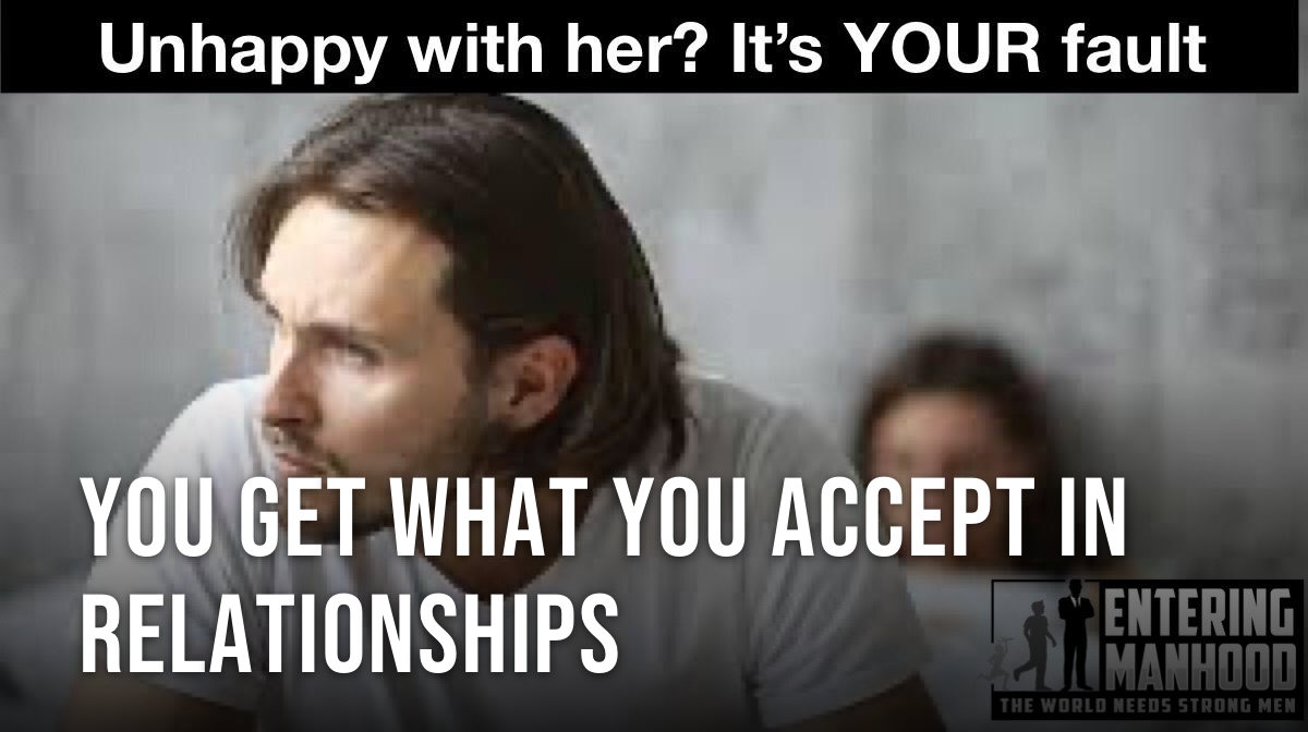You Get What You Accept in Relationships