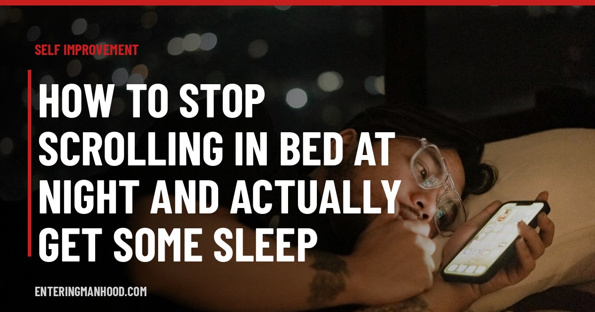 How to Stop Scrolling in Bed at Night and Actually Get Some Sleep